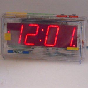 Digital Skeleton Clock SPARTUS Model #1194 -  ULTRA RARE